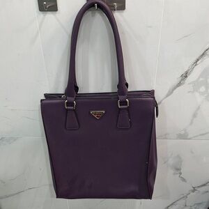 MLLCOCO EST 2013 Women’s Purple Tote Handbag